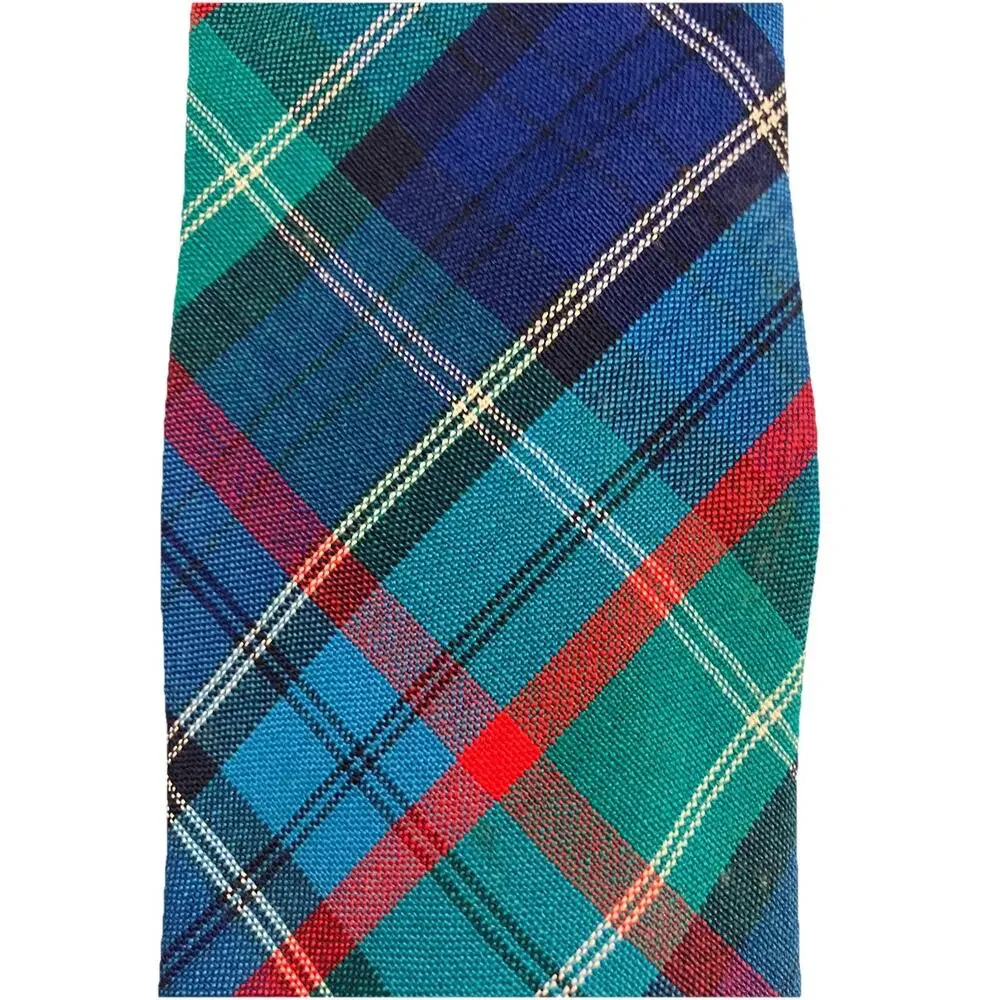 PENDLETON Plaid Men's Tie 100% Wool Made in USA 3”x 55”